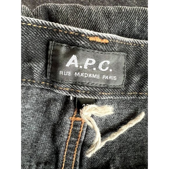 A.P.C. Rue Madame Paris Jeans in Dark Blue - Picture 5 of 5